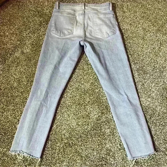 Frame Le High Skinny Distressed Stretch Jeans In Rush Women's Size 28 - Picture 11 of 14